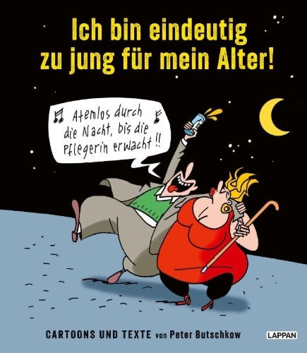 Buchcover und Innenansicht für das Buch: Ich bin eindeutig zu jung für mein Alter!