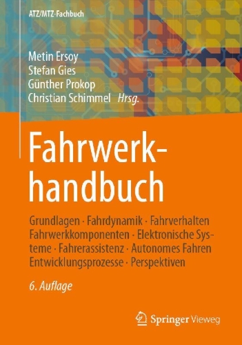 Buchcover und Innenansicht für das Buch: Fahrwerkhandbuch