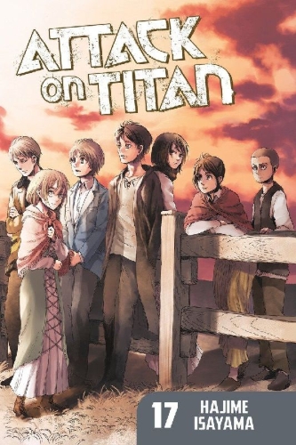 Buchcover und Innenansicht für das Buch: Attack on Titan 17