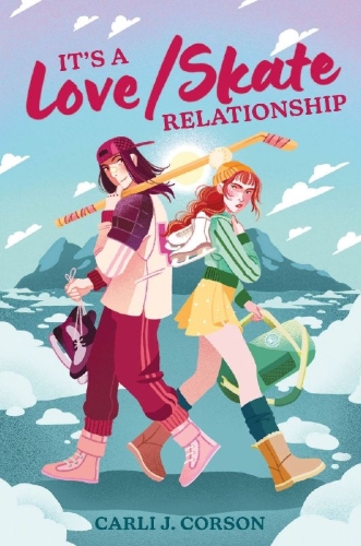 Buchcover und Innenansicht für das Buch: It's a Love/Skate Relationship