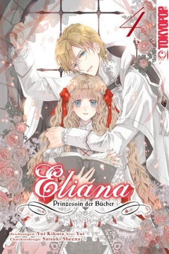 Buchcover und Innenansicht für das Buch: Eliana - Prinzessin der Bücher 04