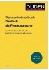 Buchcover und Innenansicht für das Buch: Duden - Deutsch als Fremdsprache - Standardwörterbuch