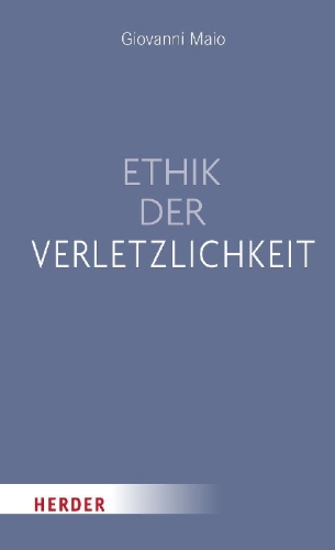 Buchcover und Innenansicht für das Buch: Ethik der Verletzlichkeit