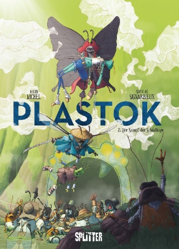 Buchcover und Innenansicht für das Buch: Plastok 2