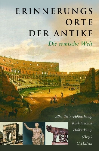 Buchcover und Innenansicht für das Buch: Erinnerungsorte der Antike