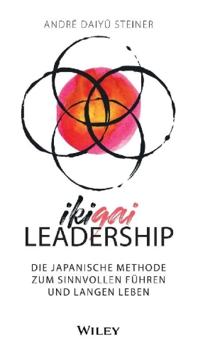 Buchcover und Innenansicht für das Buch: IKIGAI-Leadership