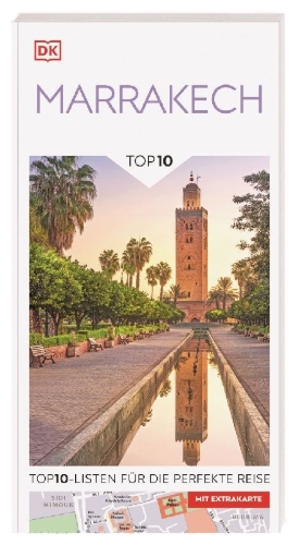 Buchcover und Innenansicht für das Buch: TOP10 Reiseführer Marrakech