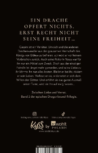 Buchcover und Innenansicht für das Buch: Ashen Throne
