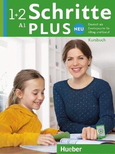 Buchcover und Innenansicht für das Buch: Schritte plus Neu 1+2 A1 Kursbuch