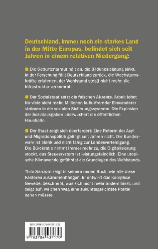 Buchcover und Innenansicht für das Buch: Deutschland auf der schiefen Bahn