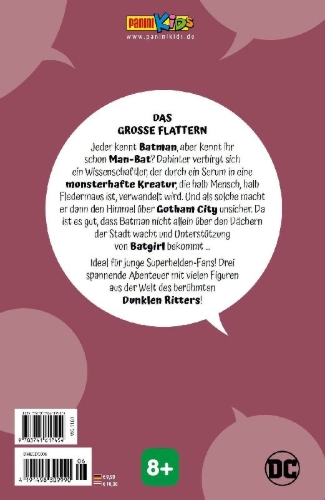 Buchcover und Innenansicht für das Buch: The Batman Strikes