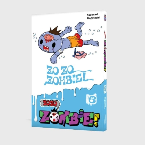 Buchcover und Innenansicht für das Buch: ZOZOZO ZOMBIE-KUN