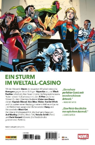 Buchcover und Innenansicht für das Buch: Avengers (2023) #17-#24
