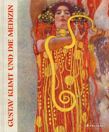 Buchcover und Innenansicht für das Buch: Gustav Klimt und die Medizin
