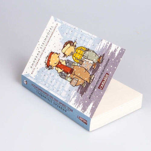 Buchcover und Innenansicht für das Buch: Rico, Oskar und das Vomhimmelhoch (Rico und Oskar 4)