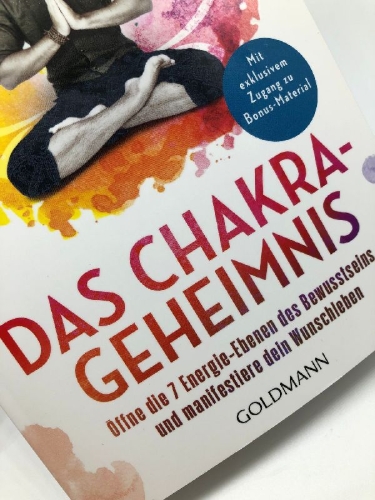 Buchcover und Innenansicht für das Buch: Das Chakra-Geheimnis