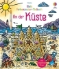 Buchcover und Innenansicht für das Buch: Mein Farbenzauber-Malbuch: An der Küste