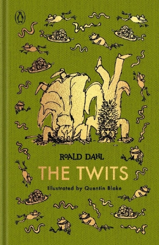Buchcover und Innenansicht für das Buch: The Twits: The Roald Dahl Clothbound Collection