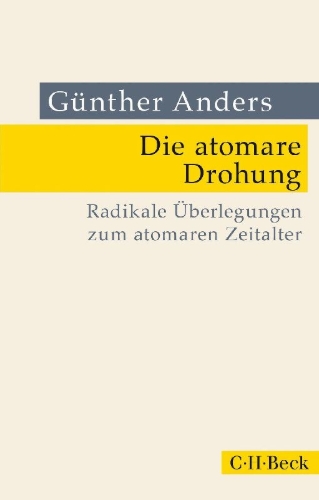 Buchcover und Innenansicht für das Buch: Die atomare Drohung