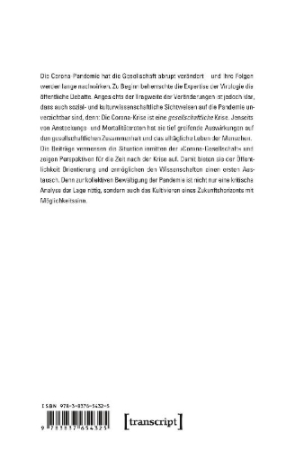 Buchcover und Innenansicht für das Buch: Die Corona-Gesellschaft
