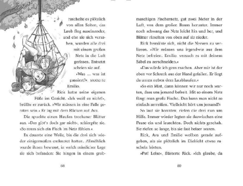 Buchcover und Innenansicht für das Buch: Rick Nautilus - Geisterschiff am Meeresgrund