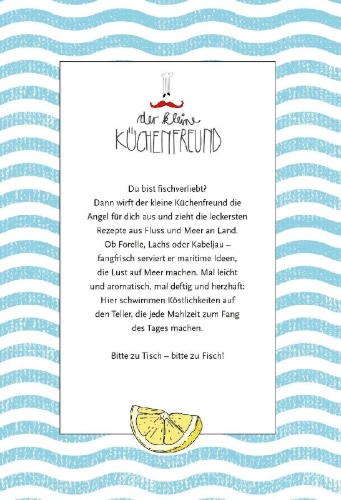 Buchcover und Innenansicht für das Buch: Für Fisch Verliebte