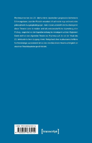 Buchcover und Innenansicht für das Buch: Die Theorie des Rhythmus