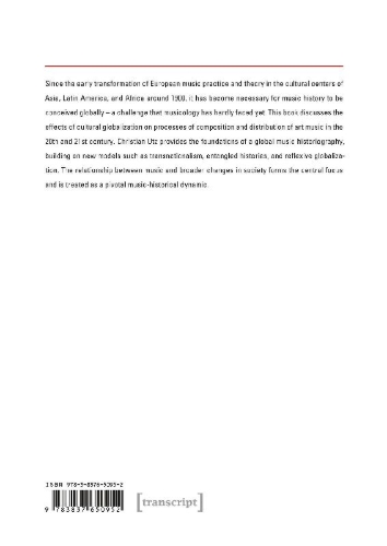 Buchcover und Innenansicht für das Buch: Musical Composition in the Context of Globalization