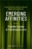 Buchcover und Innenansicht für das Buch: Emerging Affinities - Possible Futures of Performative Arts