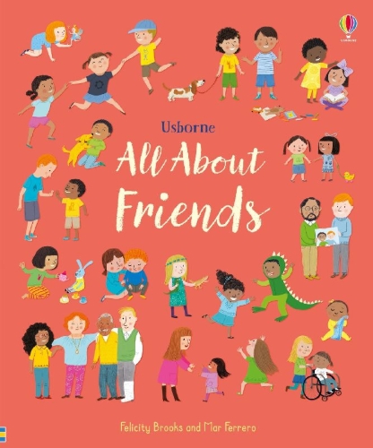 Buchcover und Innenansicht für das Buch: All About Friends