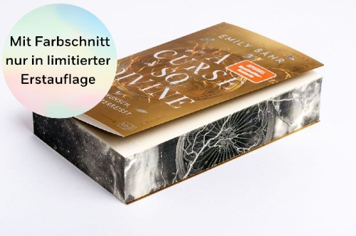 Buchcover und Innenansicht für das Buch: A Curse so Divine - Der Wunsch, der uns zerreißt