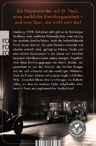 Buchcover und Innenansicht für das Buch: Die stumme Tänzerin