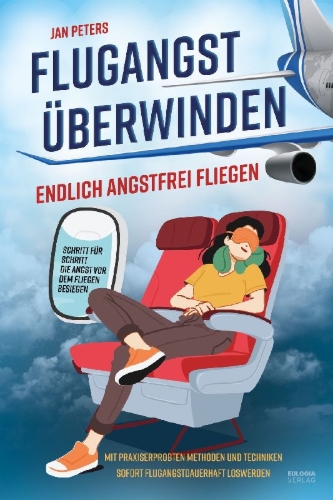 Buchcover und Innenansicht für das Buch: Flugangst überwinden