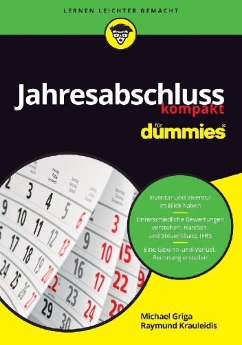Buchcover und Innenansicht für das Buch: Jahresabschluss kompakt für Dummies