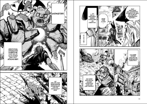 Buchcover und Innenansicht für das Buch: Isekai Samurai