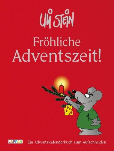 Buchcover und Innenansicht für das Buch: Fröhliche Adventszeit!