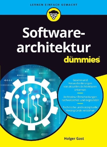 Buchcover und Innenansicht für das Buch: Softwarearchitektur für Dummies
