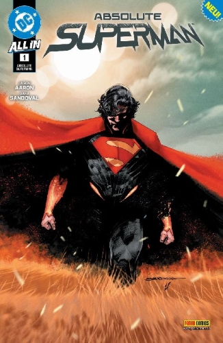 Buchcover und Innenansicht für das Buch: Absolute Superman