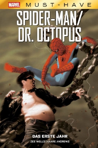 Buchcover und Innenansicht für das Buch: Spider-Man/Doctor Octopus: Year One (2004) #1-#5