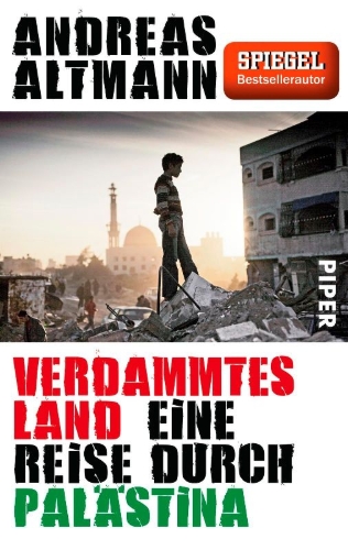 Buchcover und Innenansicht für das Buch: Verdammtes Land