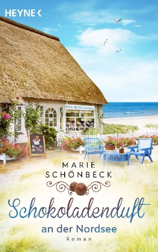 Buchcover und Innenansicht für das Buch: Schokoladenduft an der Nordsee