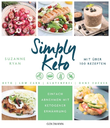 Buchcover und Innenansicht für das Buch: Simply Keto