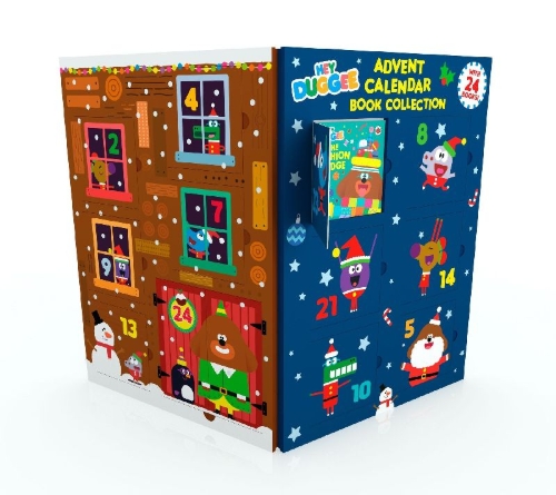 Buchcover und Innenansicht für das Buch: Hey Duggee: Advent Calendar Book Collection