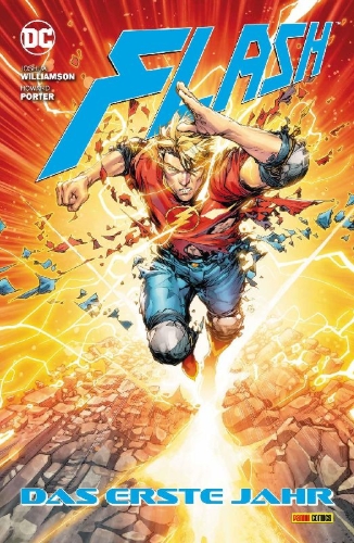 Buchcover und Innenansicht für das Buch: The Flash (2016)