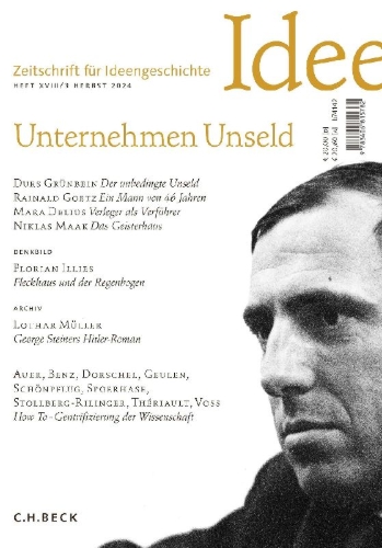 Buchcover und Innenansicht für das Buch: Zeitschrift für Ideengeschichte Heft XVIII/3 Herbst 2024