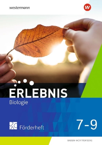 Buchcover und Innenansicht für das Buch: Erlebnis Biologie 7 - 9. Förderarbeitsheft. Für Baden-Württemberg