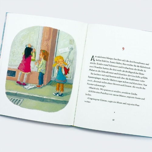Buchcover und Innenansicht für das Buch: Der beste Zufall der Welt