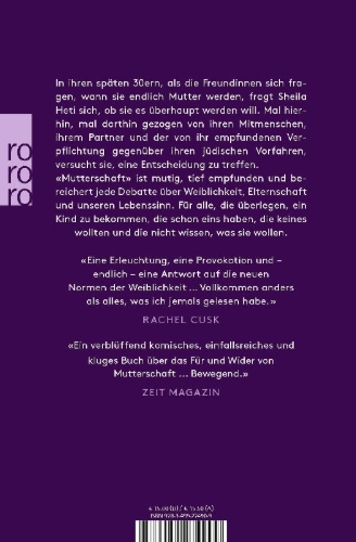 Buchcover und Innenansicht für das Buch: Mutterschaft