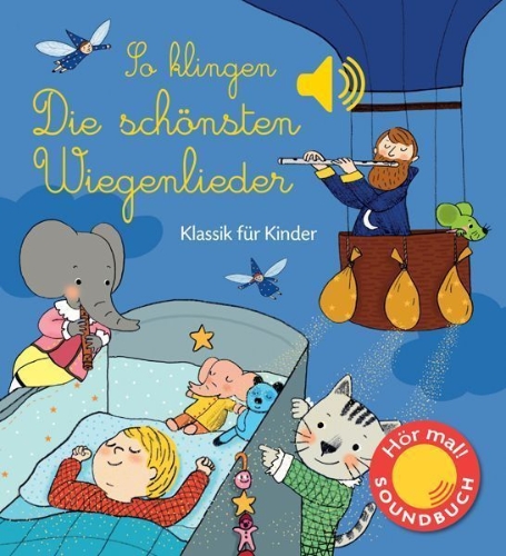 Buchcover und Innenansicht für das Buch: So klingen die schönsten Wiegenlieder