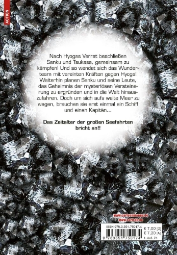 Buchcover und Innenansicht für das Buch: Dr. Stone